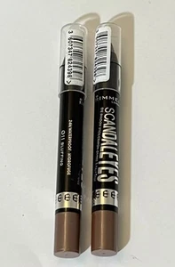 LOT OF 2 Rimmel Scandaleyes Shadow Stick #011 BLUFFING Eyeshadow .11 oz - Picture 1 of 1