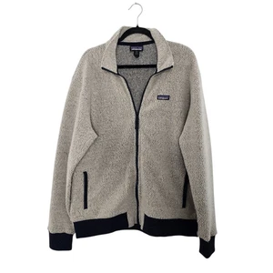 Chaqueta Patagonia Cremallera Completa Para Hombre XL Beige Manga Larga Térmica Usada Gorpcore - Imagen 1 de 7