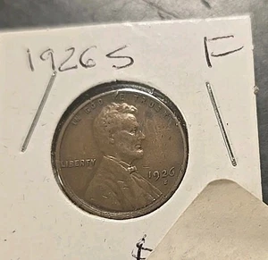 1926 S Lincoln Wheat Cent Fine - Picture 1 of 2
