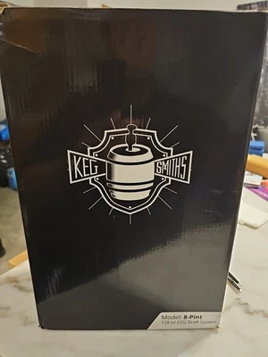 Sistema de barril de tiro premium Keg Smiths 8 pintas 128 oz NUEVO caja abierta Foto 1 de 3