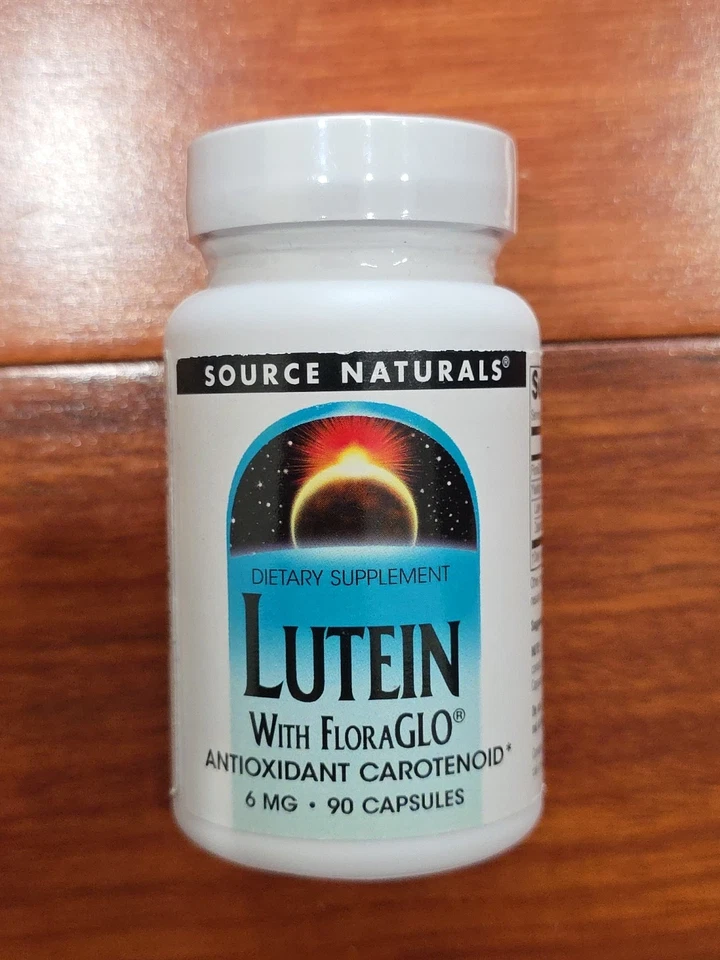 Source Naturals, Inc. Luteína 6 mg 90 cápsulas Foto 1 de 4