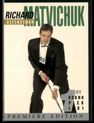 1991 Arena Draft Picks #6 Richard Matvichuk  Hockey Card 2003D - Image 1 of 2