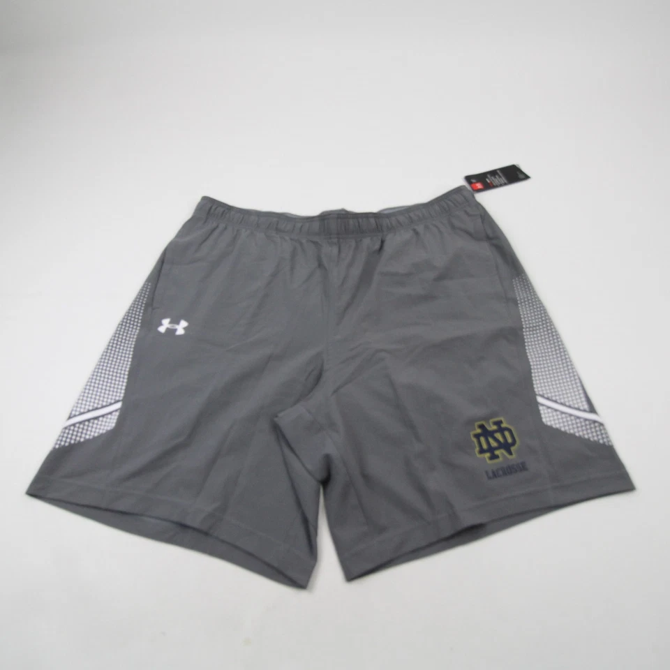 Шорты тренировочные мужские Notre Dame Fighting Irish Under Armour HeatGear новые - Изображение 1 из 4