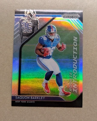2018 Panini Prizm Saquon Barkley Rookie Introduction Giants & Eagles #RI-2 Foto 1 de 3