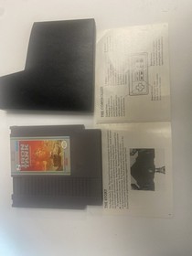 SNK Iron Tank: The Invasion of Normandy NES Shooter War Manual Included