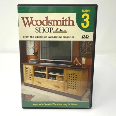 Woodsmith Shop Season 3 DVD Set Woodworking TV Show Home Improvement - Imagem 1 de 4