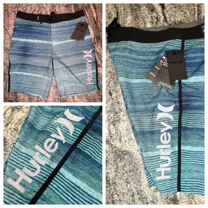 Hurley Board Shorts Men’s Size 31 Phantom Sandbar Swim Surf Trunks Stretch 47B - Picture 1 of 10