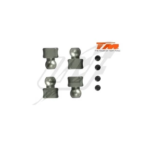 [IT] M8JS -JR -B8ER hartbeschichtetes Aluminium 7075 Stabilisator Kugelbolzen (4 Stück) Te - Bild 1 von 1