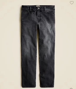 JCrew J.Crew Classic Straight Jeans  Black Grey Wash 31x32 NWT - Picture 1 of 4