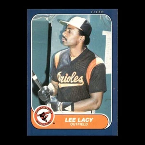 Lee Lacy 1986 Fleer Baltimore Orioles #277 R318F 77 - Picture 1 of 2