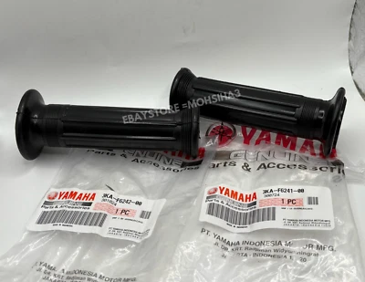 Par de empuñaduras de manillar yamaha rl riva 180 xc180 xc200 rx115 rx135 mx100 Foto 1 de 4