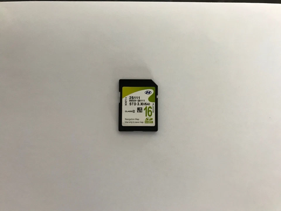 2014 TUCSON SD Navigation CARD USA MAP Memory DATA 96554-2S111 OEM - Image 1 of 1