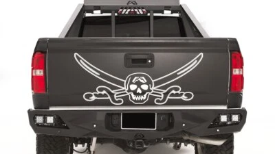 Parachoques trasero para GMC Sierra 1500 2014-2017, Fab Fours CS14-E3151-1 Foto 1 de 3