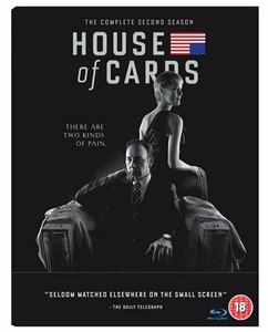 House Of Cards - Season 2 [Blu-ray] By Kevin Spacey,Robin Wright.