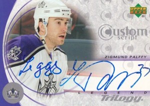 2003-04 Upper Deck Trilogy Hockey Script AUTO #CS-ZP Zigmund Palffy