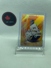 2020-21 UD MVP Prospects JONAS JOHANSSON Colors Contours Gold Die Cut /250 SP!!