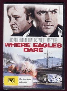 Where Eagles Dare - Region 4 DVD War Action Clint Eastwood - Picture 1 of 2
