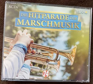 5-CD-Kollektion: Die Hitparade der Marschmusik TELAMO OVP NEU Top-Geschenk-Tipp - Bild 1 von 6