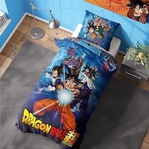 Dragonball Super Duvet Cover - Goku Design - Official Reversible Bedding