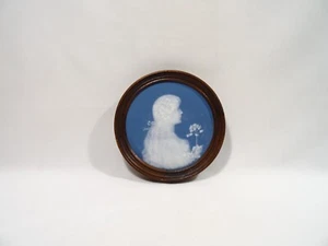 AUGUSTE RIFFATERRE ANCIENNE PLAQUE EN PORCELAINE DE LIMOGES ENCADREE ART NOUVEAU - Imagen 1 de 9