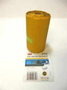 3M 1379 6" Gold Stikit Scheibe Rolle 180er Körnung - Bild 1 von 2