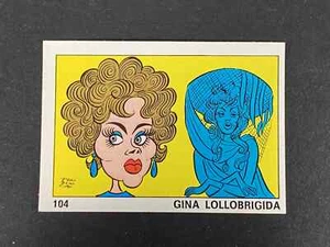 Panini OK VIP 1973 - #104 Gina Lollobrigida - NM - Picture 1 of 2