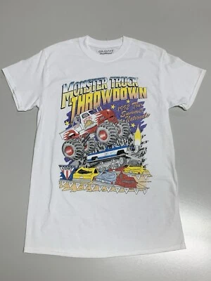 1992 Monster Truck Throwdown Summer Nationals reimpresión camiseta Bush Hog Jet Set Foto 1 de 3