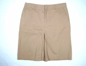 Falda plisada para mujer Eddie Bauer talla 8 beige algodón spandex A1P - Imagen 1 de 6