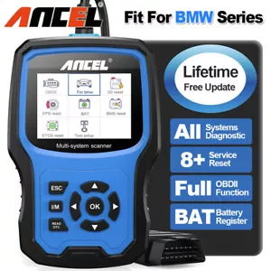 ANCEL BM700 OBD2 All Systems Diagnostic Tool EPB OIL ABS DPF Reset Fit For BMW - Picture 1 of 15