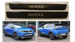 VAUXHALL (OPEL) MOKKA MK2 2020+ (NUR VORNE) EINSTIEGSLEISTEN SCHUTZBLECHE - MK007B - Bild 1 von 4