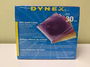 Dynex custodie gioielli sottili confezione da 30 colori vivaci - Foto 1 di 6