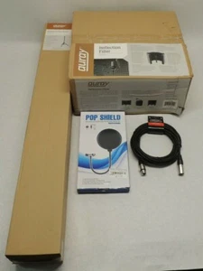 Auray Reflexionsfilter & Ständer mit Popschutz und Struktur Mikrofonkabel - Bild 1 von 6