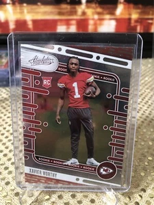 2024 Panini-absolute Xavier Worthy Rated RC Card#128 - Picture 1 of 2