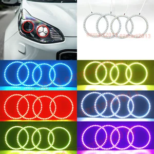 RGB LED halo ring for Kia Sportage MK4 KX5 2016-19 headlight angel eye lamp DRL - Bild 1 von 13