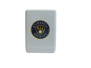 MILWAUKEE BREWERS (WHITE)--ULTIMATE FAN ITEM-- FULL SIZED ADULT CREMATION URN - Picture 1 of 3