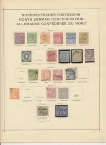 Norddeutscher Postbezirk Interessante Sammlung - Bild 1 von 1