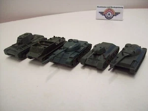 Roskopf-Militär "Panzer" 5er Konvolut, 70er Jahre, (W. Germany) 1:100 - Imagen 1 de 5