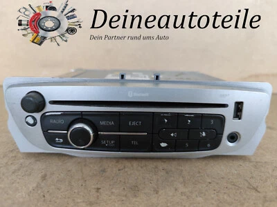 Renault Megane 3 Grand Scenic 3 JZ Original Radio USB MP3 MIT CODE 281153266R - Bild 1 von 4