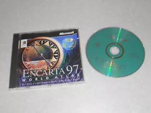 MICROSOFT ENCARTA WORLD ATLAS 97 English edition 1997 - PC SOFTWARE- (C) - Picture 1 of 1