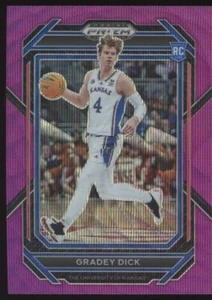 Selecciones de draft Panini Prizm Gradey Dick 2023 RC #84 Purple Wave - Imagen 1 de 2