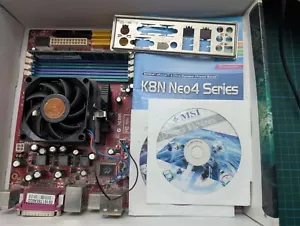 MSI K8N Neo4H MS-7125 mit AMD Athlon 64 3200 - Bild 1 von 3