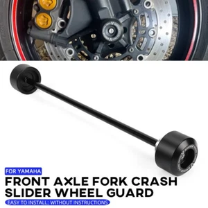 Front Axle Fork Crash Sliders Wheel Protector For YAMAHA YZF R1/S/M FZ10 MT10/SP - Picture 1 of 10