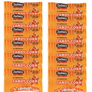 Juego de 12 bolsas Zachary Candy Corn de 6 oz mejor para abril de 2025 - Imagen 1 de 3