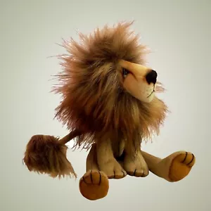 Charlie lion sewing pattern.   11" tall fabric lion to sew by pcbangles. - Picture 1 of 8