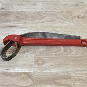 Ridgid No. 2 Pipe Wrench W/ 16" Nylon Strap 11-3/4" Aluminum Handle 31340 USA - Picture 1 of 13