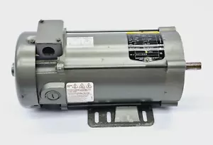 BALDOR CDP3455 INDUSTRIAL DC MOTOR 1HP 1750RPM 180V 5A 56C:FR PERMANENT MAGNET - Picture 1 of 9