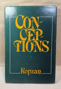 Conceptions - Kopzan - HC/DJ - Vantage Press, 1986 - Erstausgabe - Bild 1 von 7