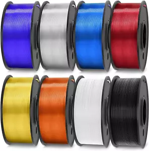 PLA+ Filament Bundle 1.75Mm, 3D Printer Filament Bundle Multicolor, Individually - Picture 1 of 12