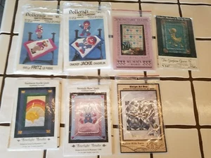 Lot of 7 Assorted Small Quilt Sewing Craft Patterns  - Picture 1 of 4