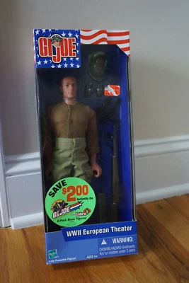Figura de acción GI Joe Teatro Europeo Segunda Guerra Mundial 12" Foto 1 de 4